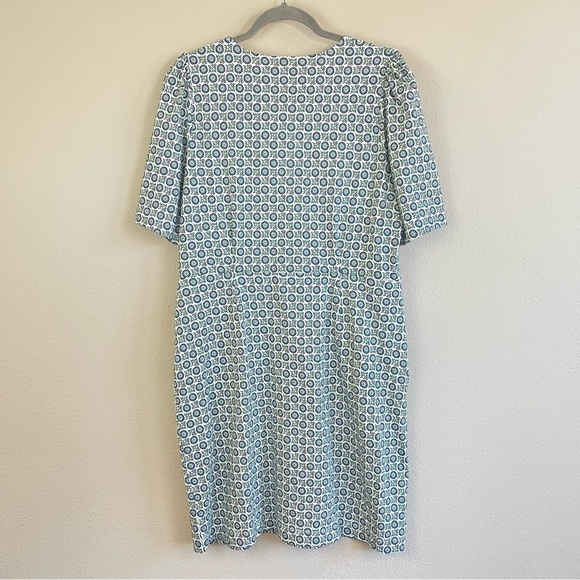 Boden Zoe Floral Cotton Jersey Dress Size 14R - Picture 7 of 9